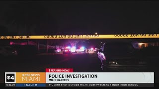 Police investigation underway in Miami Gardens Police investigation underway in Miami Gardens
