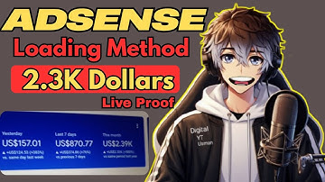 Adsense loading new method 2025 | Adsense high RPM method | organic traffic method