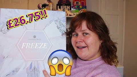 GLOSSYBOX FREEZE THE MOMENT ADVENT CALENDAR | Cheapest one yet!