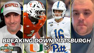 Breaking Down Pittsburgh QB Situation Against #1 Miami 🏈 Jim Hammett w/ Christopher Stock