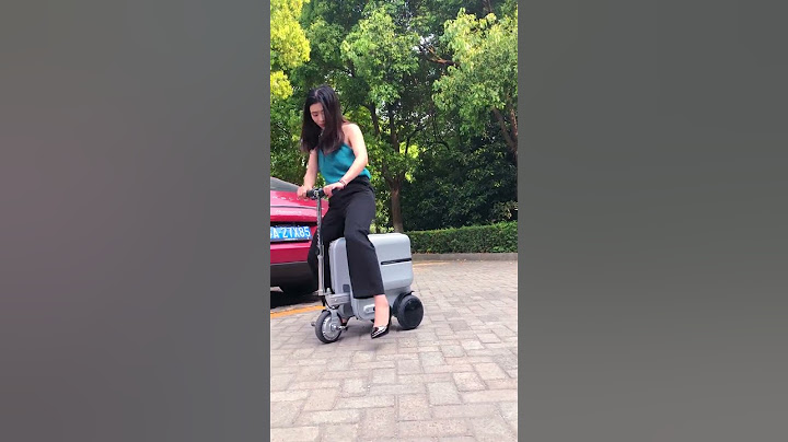 Airwheel- Intelligent Life--Let's ride on airwheel electric scooter suitcase and away from tiredness