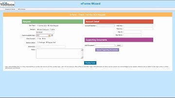 E Forms Wizard from ECM Toolbox