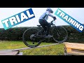 Je M'ENTRAÎNE au VTT TRIAL !