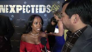 Candy Santana Carpet Interview at The Unexpecteds Afterparty