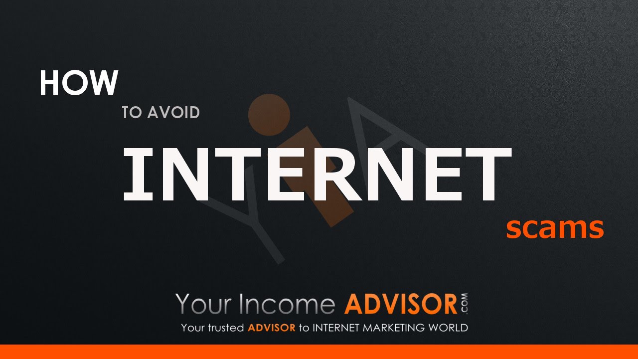 How to avoid internet scams - YouTube