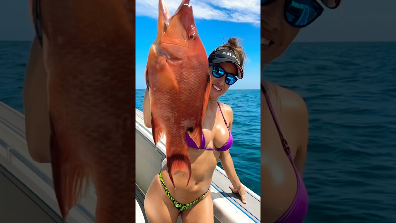 Fishing with Luiza