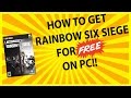 [No Multiplayer] How to Get Rainbow Six Siege For Free On PC!!! No Virus, and Working 2016