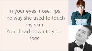 Chords for { Eyes Nose Lips } English Cover by Eric Nam lyric video