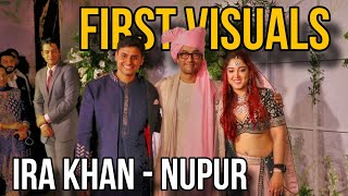 Aamir Khan Daughter IRA Khan FIRST Video With Husband Nupur Shikhare Before Media | Exclusive