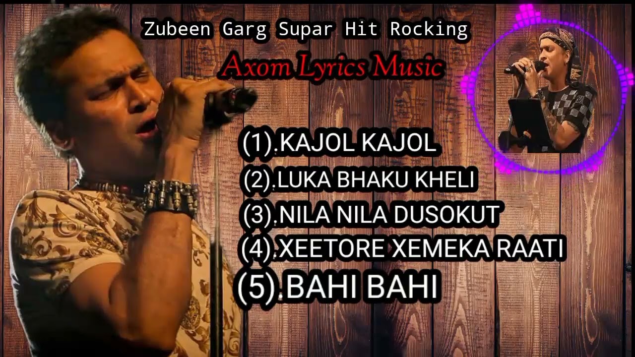 Best Off Zubeen Garg  Top 5 Hits Old Collection Assamese Songs