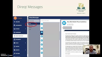 Using SEQTA Direqt Messages