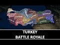 Turkey - Battle Royale - Hoi4 Timelapse