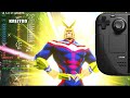 MY HERO ULTRA RUMBLE in STEAM DECK 60 FPS