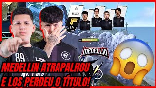 Medellin Tirando O Título Da Los Na Final Da Liga Marinho