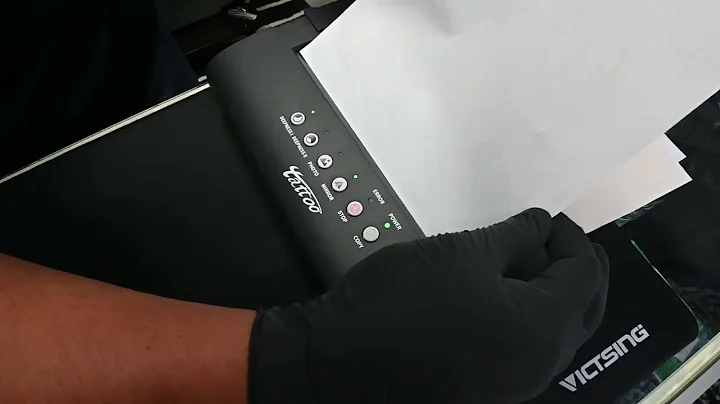 Thermal Stencil Printer, MT200 - How does it work and how do you use it?
