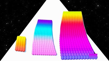 Canvas Run vs Layers Roll - ASMR Gameplay (NOOB vs PRO vs HACKER) All Level