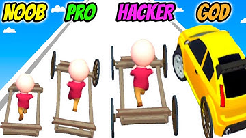 Build Your Vehicle - NOOB vs PRO vs HACKER vs GOD