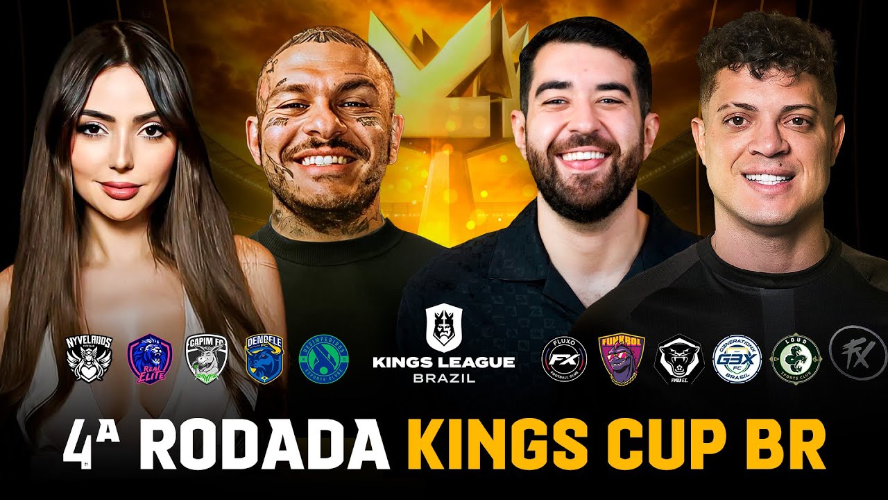 🔴 AO VIVO: TODOS OS JOGOS DA QUARTA RODADA DE KINGS CUP BRASIL