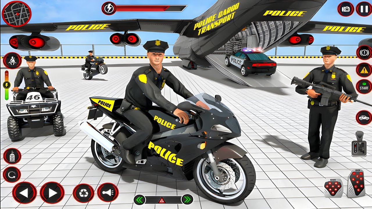 Driving Every Police Cargo Transport Truck in the Game