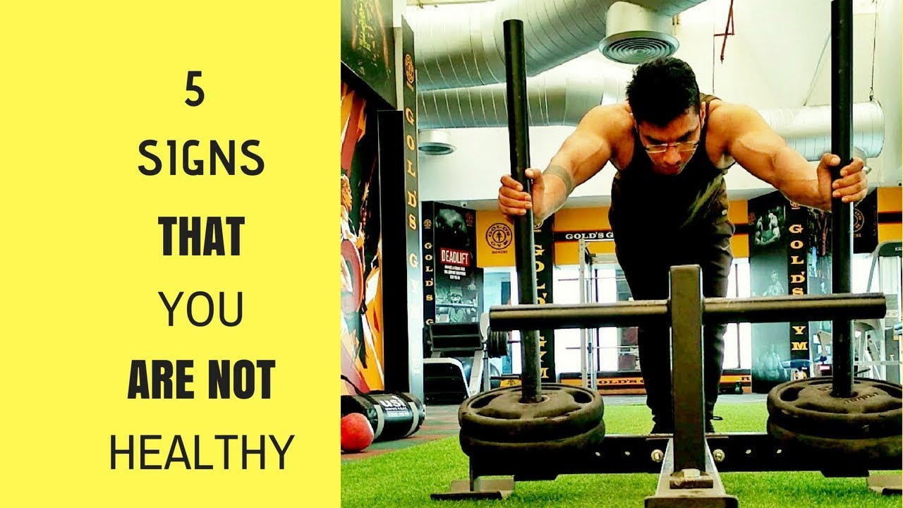 5 Signs You’re Bad At Being Healthy Poor Health Being Healthy