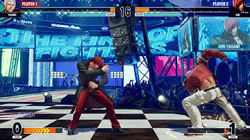 KOF XV YASHIRO vs IORI:The King of Fighters XV kof15 SNK fighting game NEOGEO