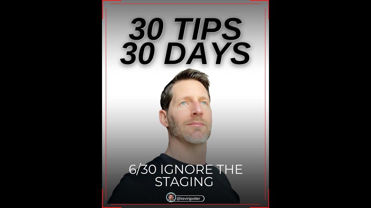 Charlotte Real Estate Market Tip 6 - Ignore the Staging