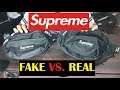 HOW TO SPOT SUPREME WAIST BAG SS18 FAKE vs. REAL COMPARISON