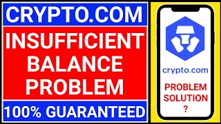 🔴crypto.com insufficient balance | insufficient balance crypto.com | insufficient funds |  bitcoin