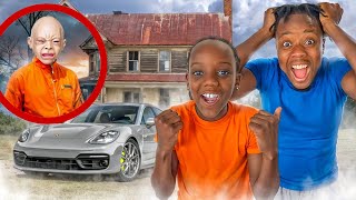 We TRACKED CREEPY BABY And Got Our Car Back!