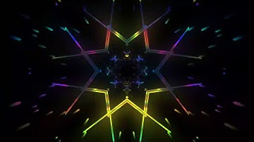 (Avee Player) Rainbow Particles Template Download By Om Nation