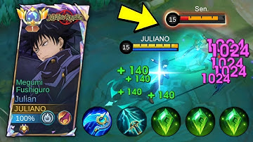 FINALLY! NEW BEST JULIAN 1 HIT BUILD FOR SOLO RANKED 2025 (TOTALLY INSANE) - MLBB