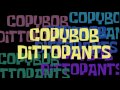 SpongeBob SquarePants Copybob Dittopants Sony Vegas Letters 