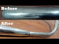 Restoration Bike Chrome Exhaust  | Honda Cg 125 Chrome Silencer Polishing