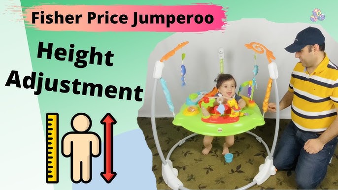 Fisher-Price ‎K7198 Rainforest Jumperoo Baby Bouncer & Activity Center