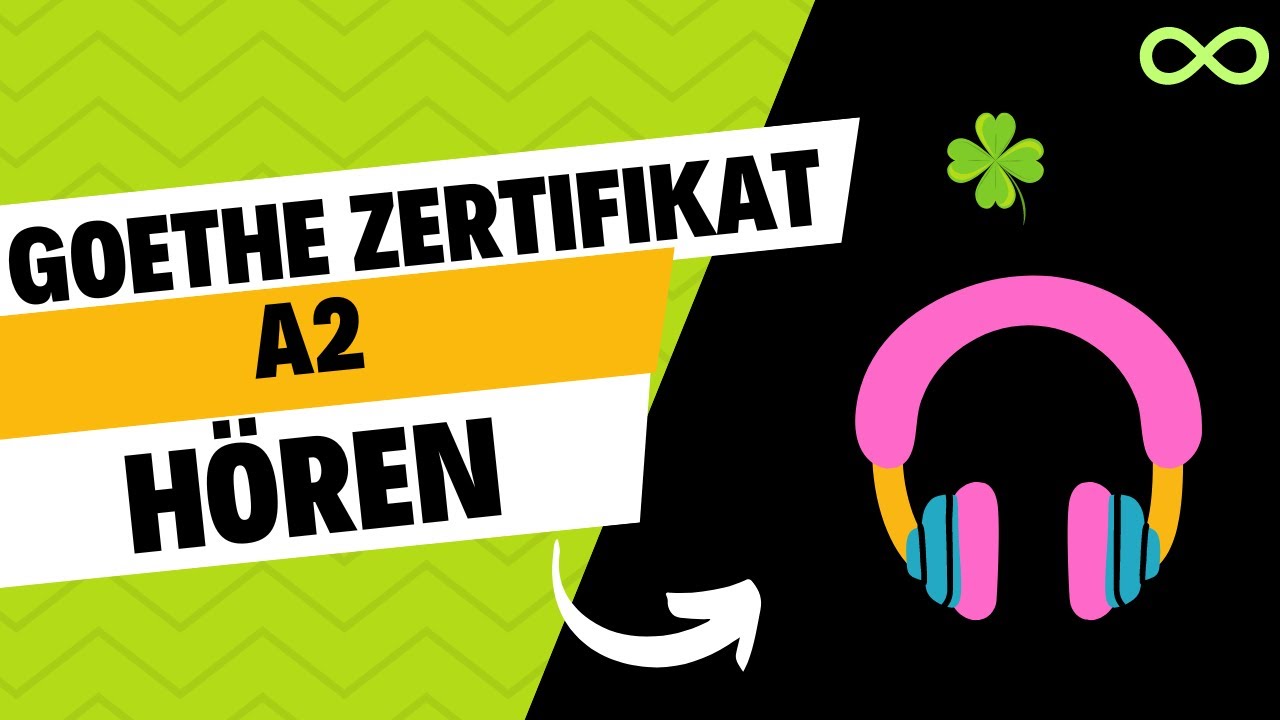 Goethe Zertifikat A2 Hören mit Lösungen & Transkriptionen | German Listening Exam A2