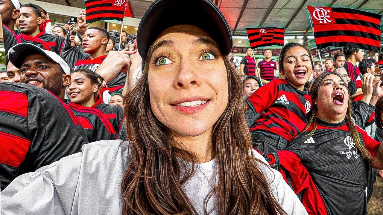 FUI NO MARACANÃ ASSISTIR FLAMENGO X GRÊMIO!
