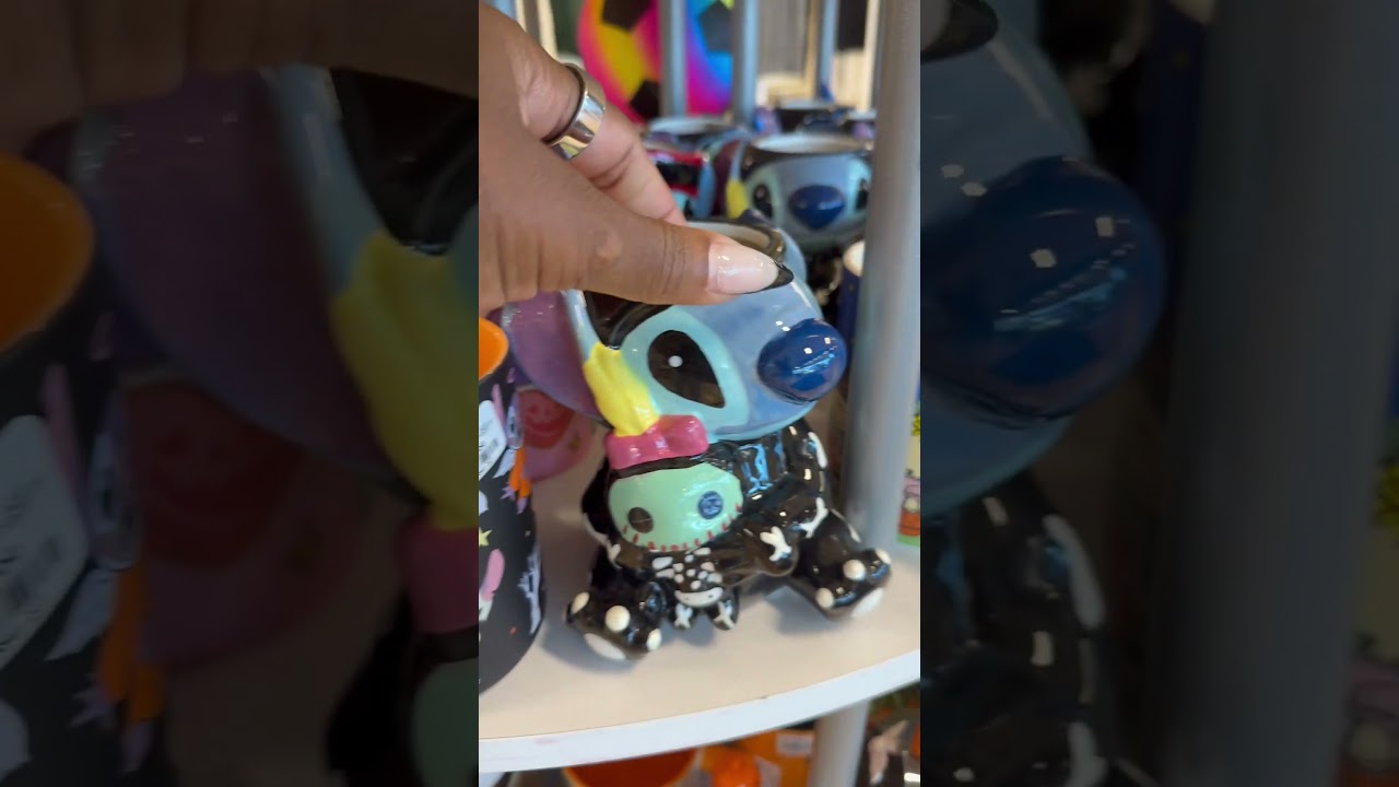 Disney Halloween Mugs at Marshalls | Stitch & Nightmare Before Christmas Finds 🎃👻