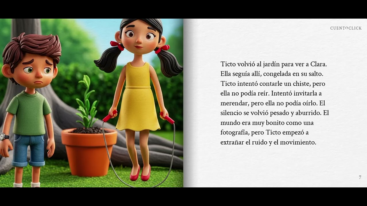 ⏱️ ¿Y si pudieras DETENER el TIEMPO? | Cuento para niños: 