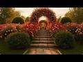 Deeply Soothing Garden Escape | Melt Away Stress in This Dreamy Flower Paradise