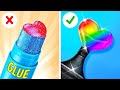 FUNNY LIFE HACKS TO OVERCOME EVERYDAY FAILS||Back To School Prank DIYs By 123 GO! GOLD
