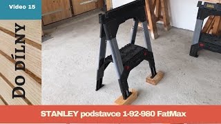 STANLEY 1-92-980 FatMax podstavce STANLEY 1-92-980 FatMax podstavce, jak rychle vytvořit pracovní stůl.
