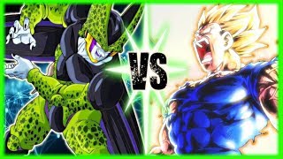 Perfect Cell Vs Majin Vegeta Part 3