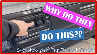 RV FRESH WATER TANK VENT INSTALL   Wolf Pup Travel Trailer