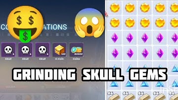 GRINDING SKULL GEMS IN SKYBLOCK || BLOCKMAN GO #skyblock #blockmango