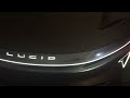 Lucid Air Dream Edition - Software Update/Parking lights/Down The Road Graphic