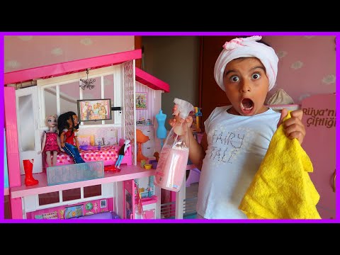 Rüya'nın Barbie Evinde Yaz Temizliği | Rüya'nın Çiftliği