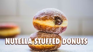 Nutella Stuffed Donuts (Bomboloni)