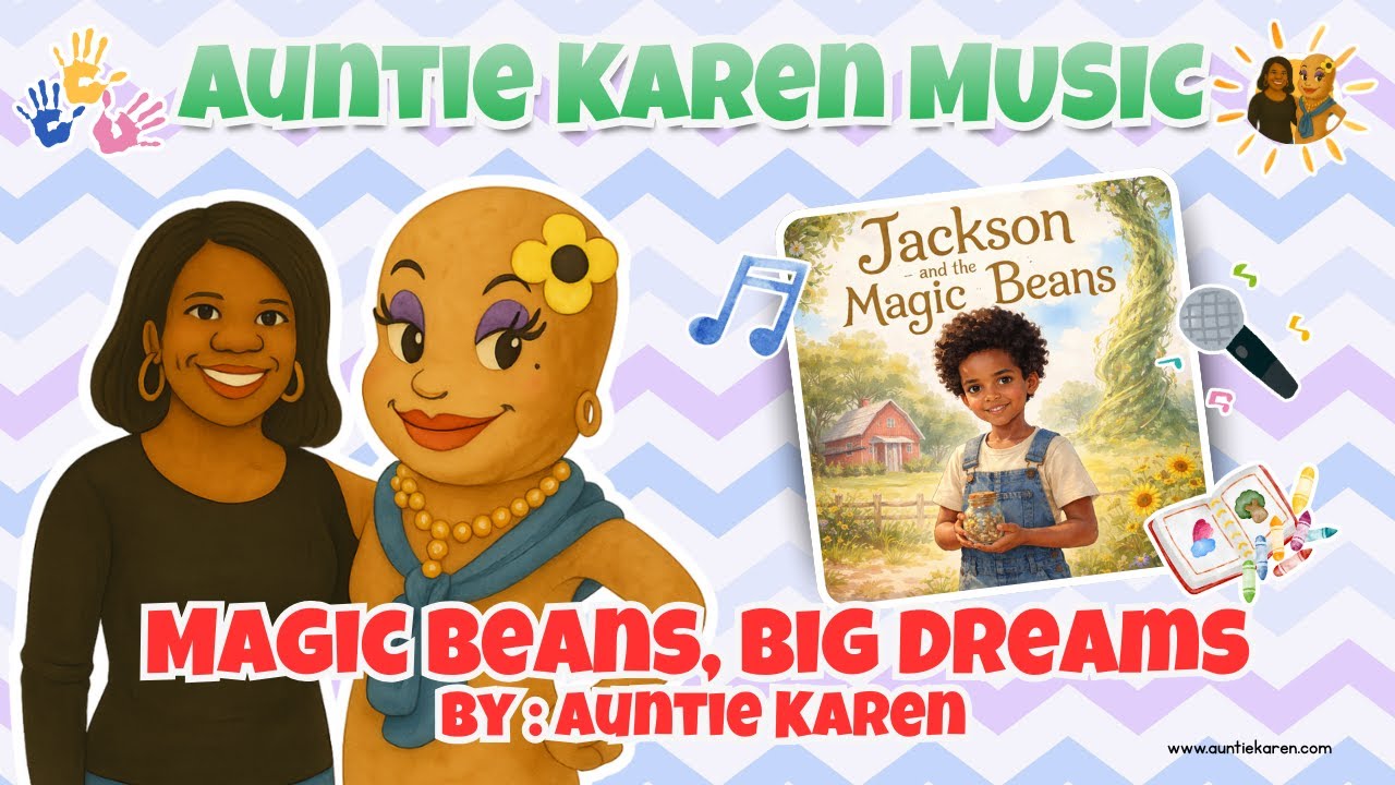 Magic Beans, Big Dreams | A Feel-Good Song for Kids by Auntie Karen