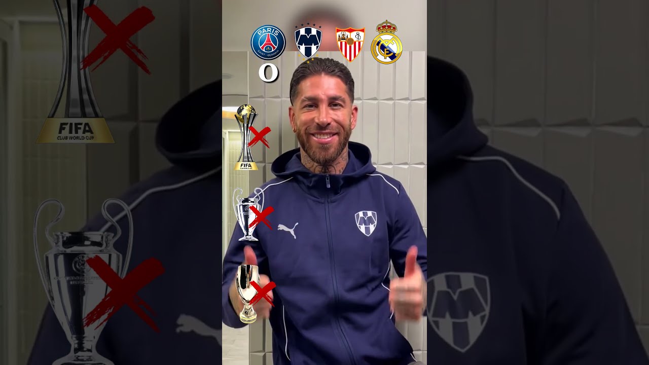 Sergio Ramos trophies collection With Teams #sergioramos #ramos #ucl #uefasupercup #clubworldcup