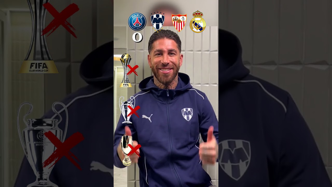 Sergio Ramos trophies collection  With Teams 